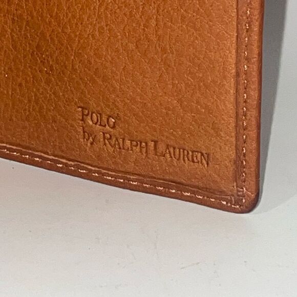 Ralph Lauren Tan Leather Card Holder - Picture 9 of 11